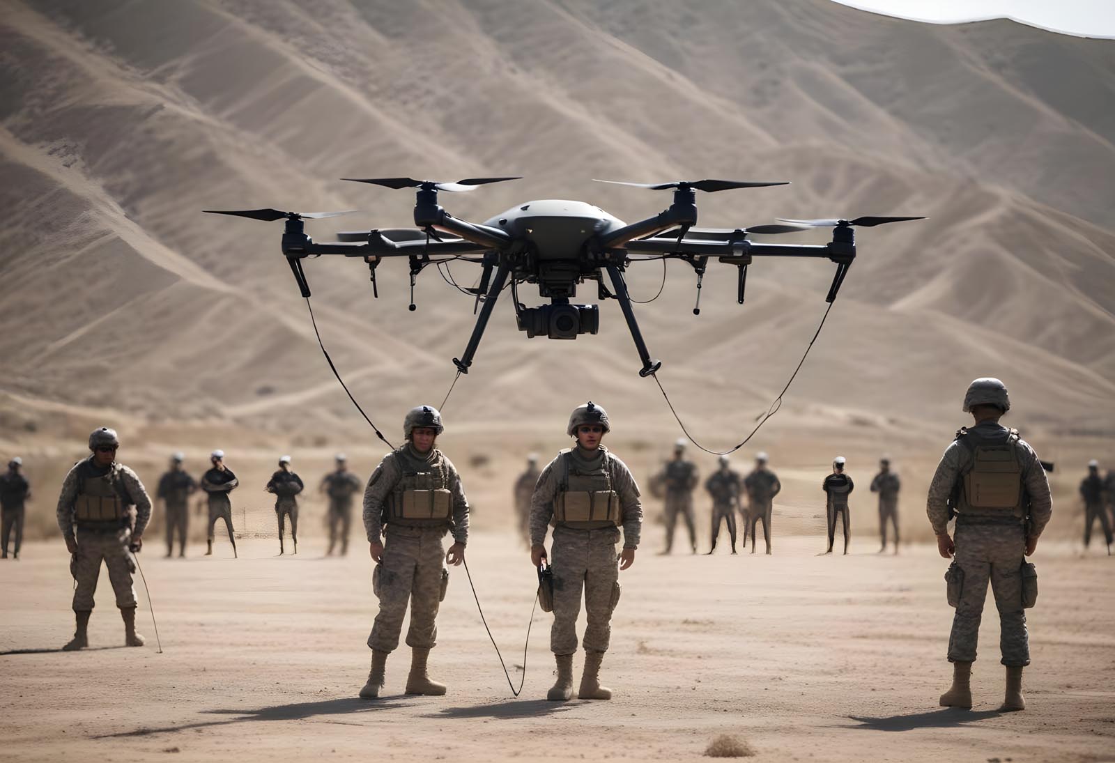 Tethered drone 2